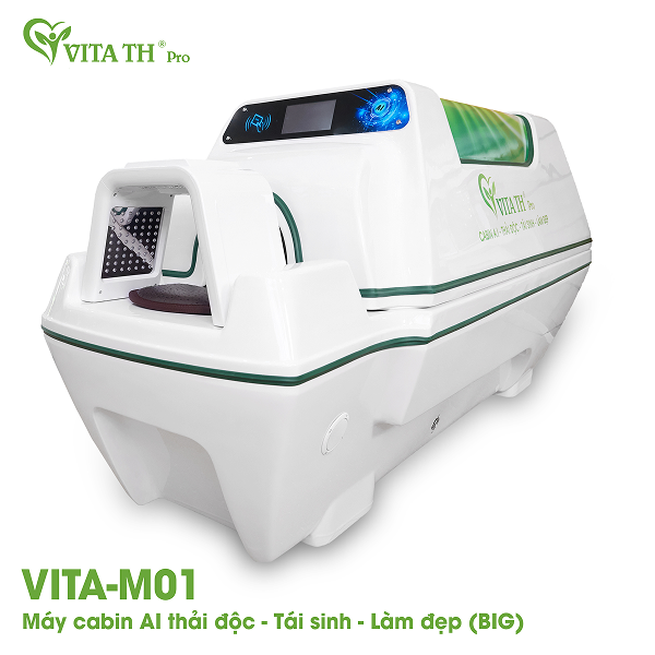Vita M01 - Máy Cabin AI thải độc - tái sinh - làm đẹp (BIG)
