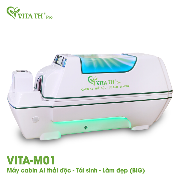 Vita M01 - Máy Cabin AI thải độc - tái sinh - làm đẹp (BIG) - Ảnh 2