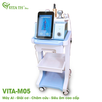 Vita M05 – Máy giải cơ & châm cứu – siêu âm cao cấp