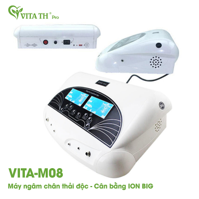 Vita M08 – Máy ngâm chân thải độc – Cân bằng ION BIG
