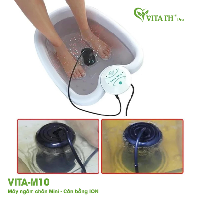 Vita M10 – Máy ngâm chân cân bằng i-on mini