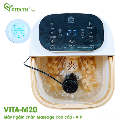 Vita M20 – Máy ngâm chân Massage cao cấp – VIP
