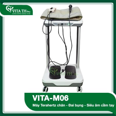 Vita M06 – Máy TERAHERTZ chân – đai bụng + siêu âm